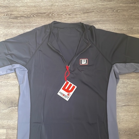 Men’s Lycra Zip Top - Picture 2 of 4